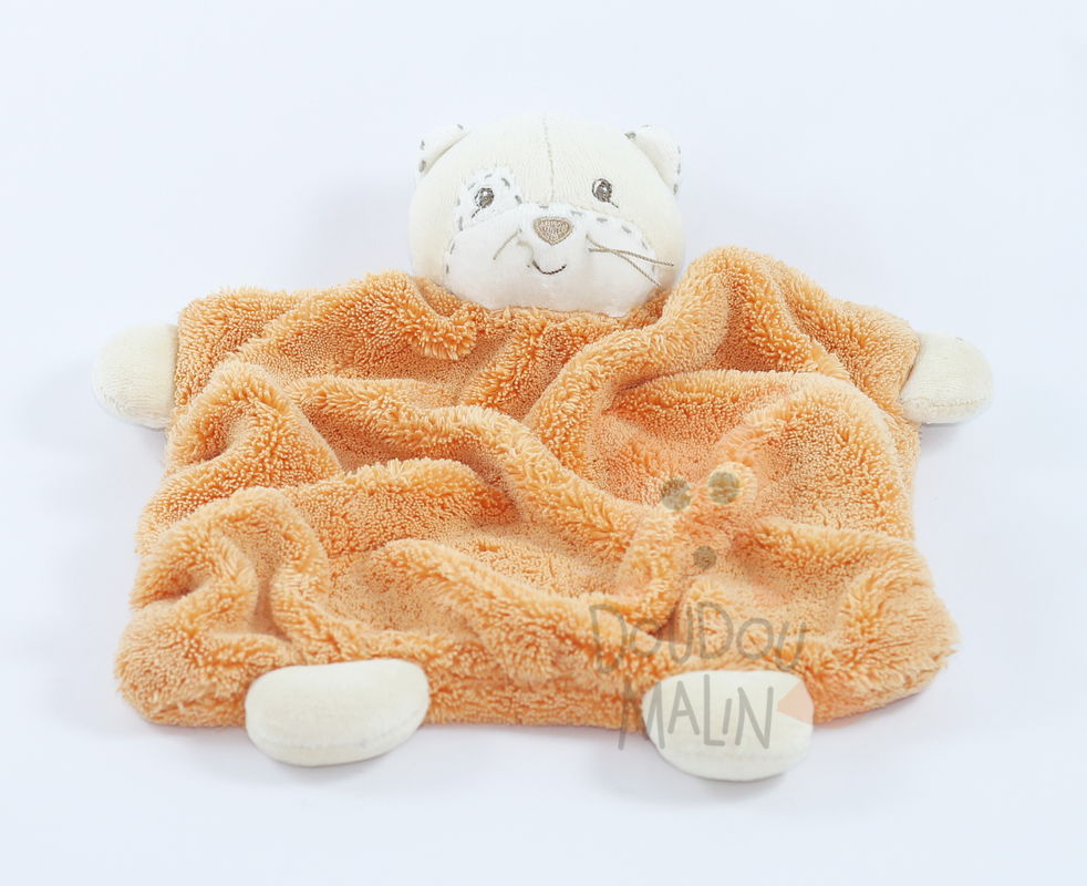  plume baby comforter orange cat 